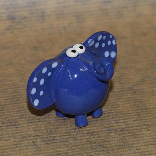 Micro Uncinetto Miniatura Elefante 1:144 – Regalo Soprannaturale Per Casa Delle Bambole